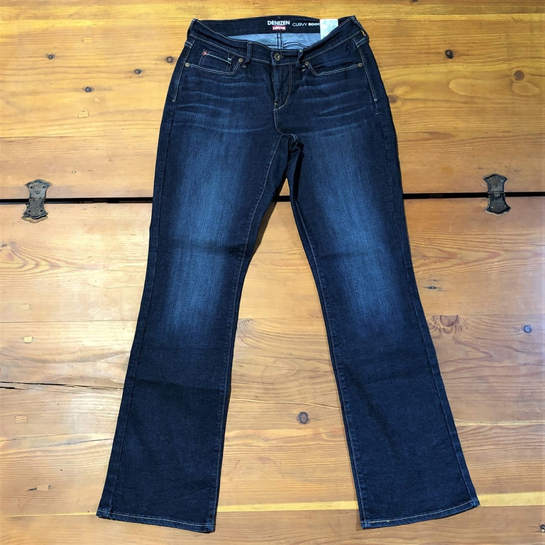 JEANS DONNA DENIZEN FROM LEVIS CURVI BOOT CUT TG W29 L32 8M